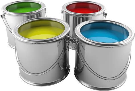 Download Paint Buckets, Transparent Png - Paint Can Transparent ...