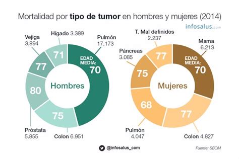 El Cáncer En Cifras Incidencia Y Mortalidad En España