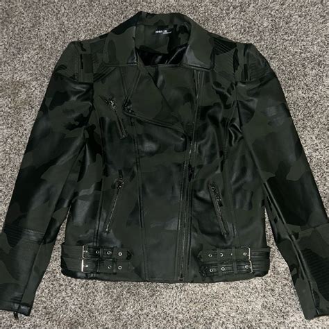 Camo Leather Jacket - Gem