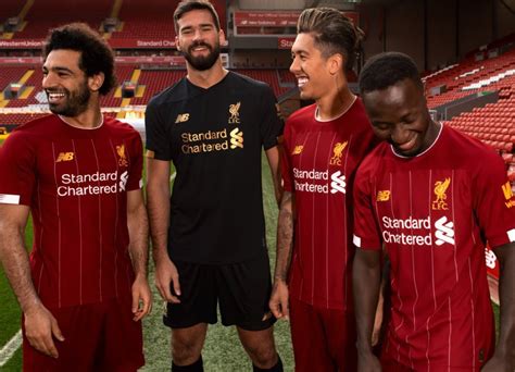 Liverpool New Balance Home Kit Kits Football Shirt Blog