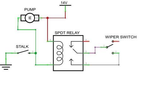 Electric Windshield Washer Pump