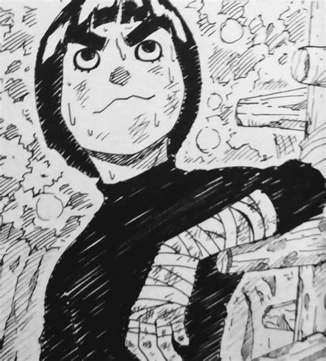 Rock Lee Dibujos Arte De Naruto Arte Manga