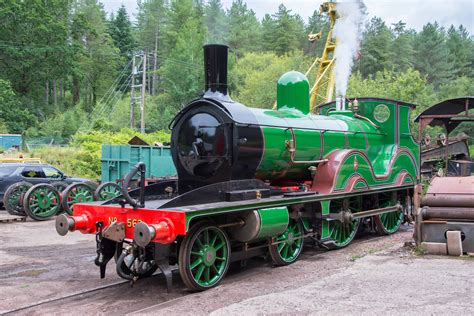 VICTORIAN STEAM LOCOMOTIVE STEAMS FOR FIRST TIME SINCE 1948 AT GLOUCESTERSHIRE RESTORATION BASE