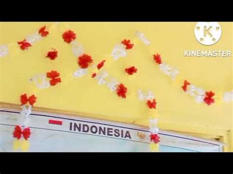 Hiasan Dinding Kelas Dari Kertas Minyak Youtube