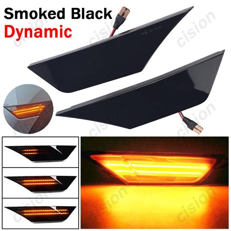 2PCS Dynamic LED Side Marker Light Signal Lamp For Honda Civic X 10th