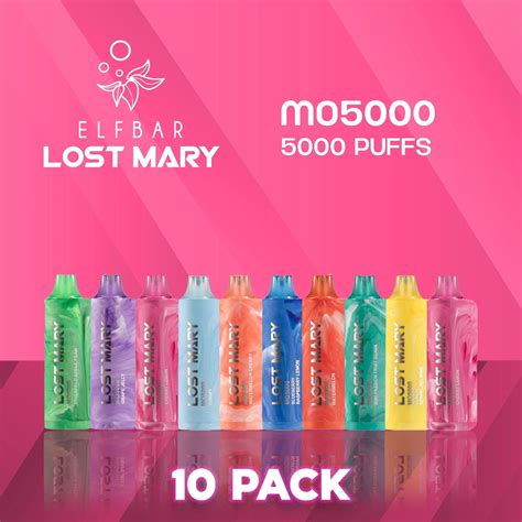 Lost Mary Mo5000 Disposable Vape 5000 Puffs 10 Pack Smokers World Woh