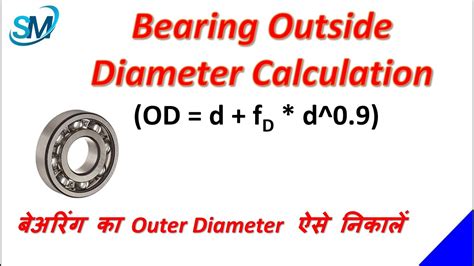 Bearing Bearing Outside Diameter Calculation Formula How To