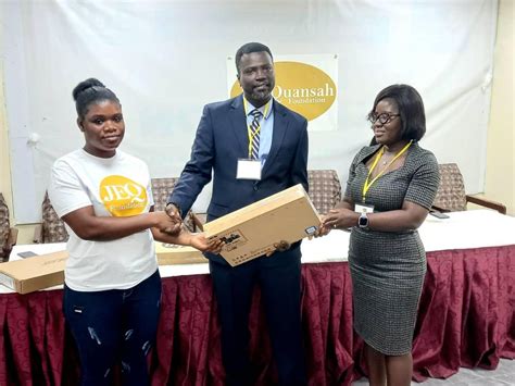 2023 Laptop Presentation Event at Ghana International Press Center
