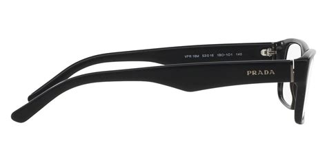 Prada Heritage Pr Mv Bo O Matte Black Eyeglasses