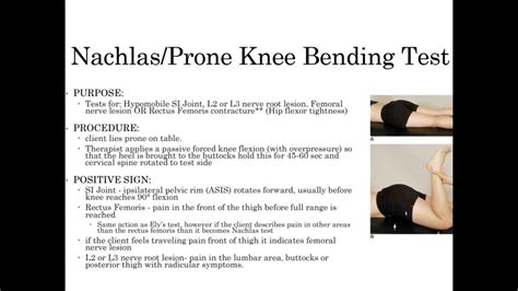 Info On Nachlas Or Prone Knee Bending Youtube