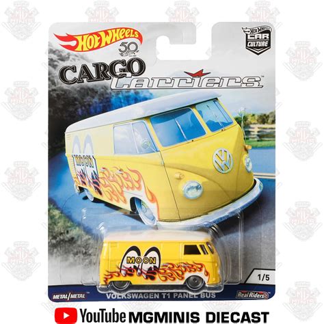 Hot Wheels Premium Volkswagen T1 Panel Mooneyes Mgminis Diecast