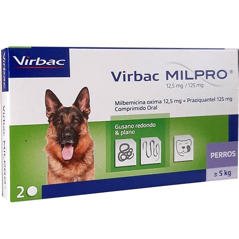 Ripley ANTIPARASITARIO PERRO VIRBAC 2 COMPRIMIDOS MÁS DE 5 KG MILPRO