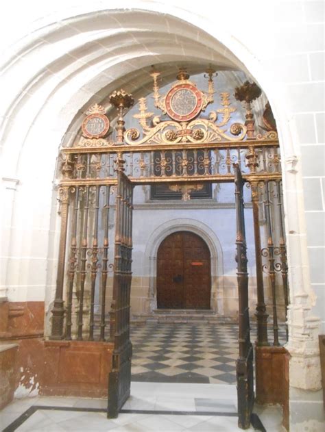 Reja De Crist Bal De Andino Entre Capilla Mayor Y Nave De La Ep Stola