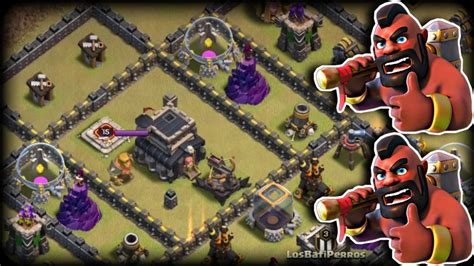 Th9 Gohog Attack Guide ⭐⭐⭐ Goho War Strategy Army Copy Link 2022 Clash Of Clans Coc Youtube