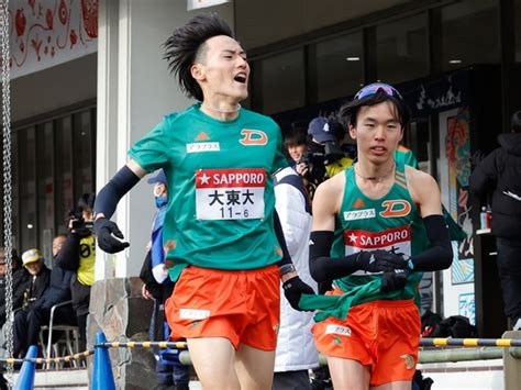 陸上・駅伝 大東文化大が箱根駅伝9年ぶりシード権 5区菊地駿介、監督とライバルの声かけで好走 4years 学生スポーツ