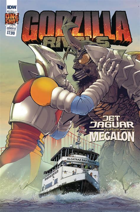 OCT231299 GODZILLA RIVALS JET JAGUAR VS MEGALON ONESHOT 1 CVR B