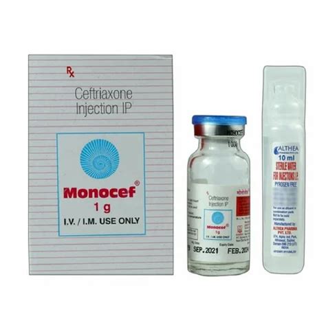 Monocef G Ceftriaxone Injection Gm At Rs Vial In Surat Id