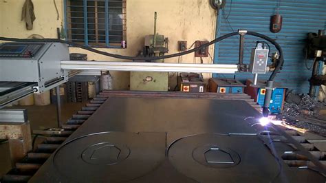 Portable Cnc Plasma Cutting Machine Youtube