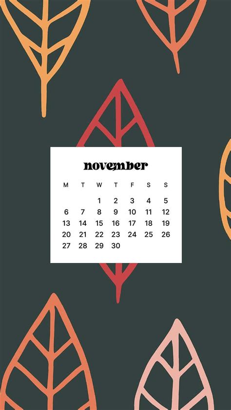 November Wallpapers Freebies For Desktop Phones