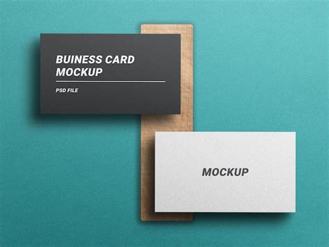 Premium Psd Business Card Mockup