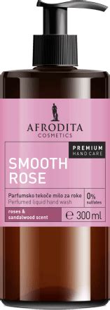 Afrodita Parfumsko tekoče milo za roke Smooth Rose 300 ml dm si