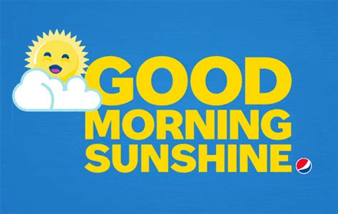 Good Morning Sunshine Gif - GIFcen