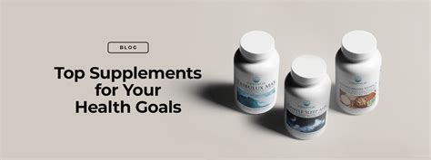 Top Supplements for Your Health Goals – Nature's Lab