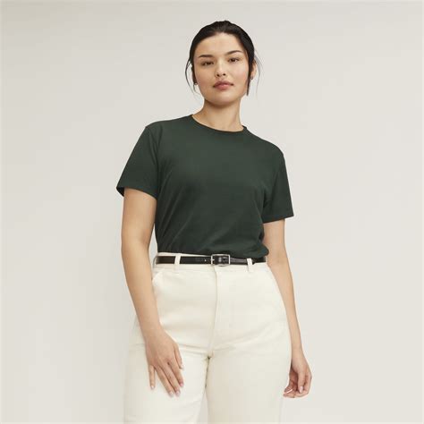 The Box Cut Tee In Essential Cotton Scarab Everlane