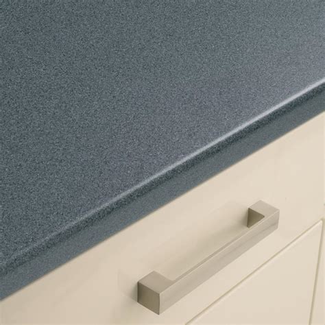 Howdens 3m x 38mm Bullnose Charcoal Laminate Worktop | Howdens