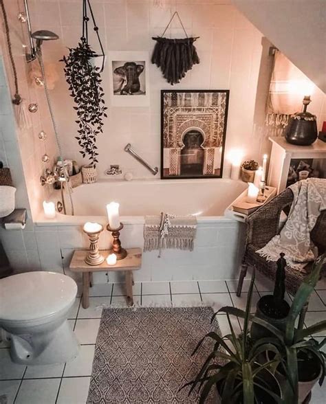 21 Ideas sencillas para decorar y transformar tu baño Bohemian