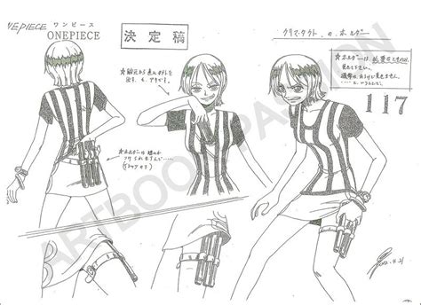 Nami Sheet Character Design Official Reference Settei Diseño De Personajes Personajes