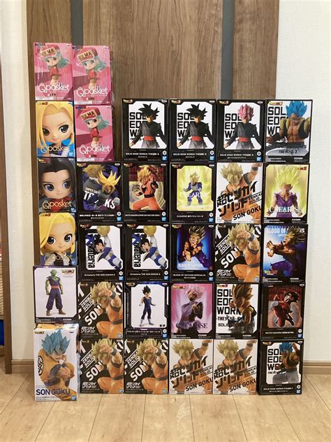 【未使用】未開封品32個ドラゴンボール フィギュア出陣ブラック Gマテリア 孫悟飯 Match Makers 悟空 トランクスほか まとめ大量