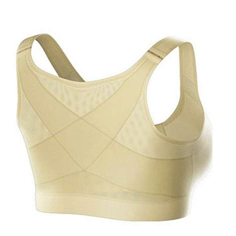 Topwoner Posture Corrector Lift Up Bra Women Shockproof Sports Support