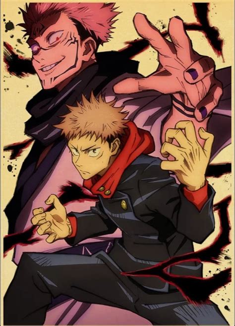 Jujutsu kaisen posterAnime poster | Etsy