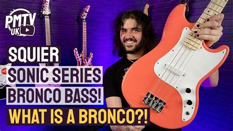 Squier Sonic Series Bronco Bass An Affordable Version Of Fender S