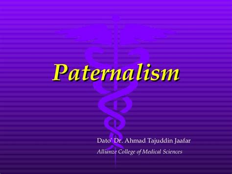 Paternalism