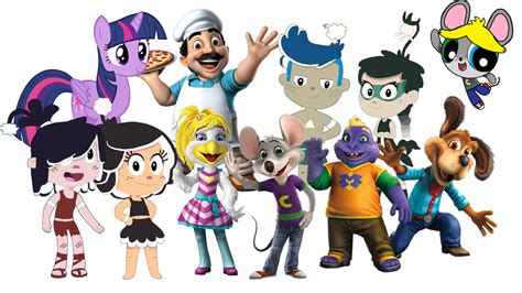 Chuck E Cheese And Friends Vector By Liikotuari On Deviantart