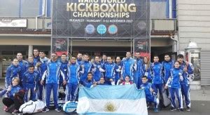 Kickboxing histórico título mundial Deportes Alternativos Argentina