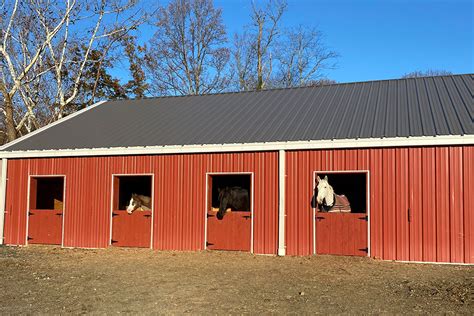 Metal Horse Barns in Colorado | Sunward Steel Buildings