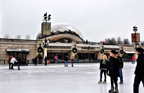 The Skaters McCormick Tribune Ice Rink Millennium Park Flickr