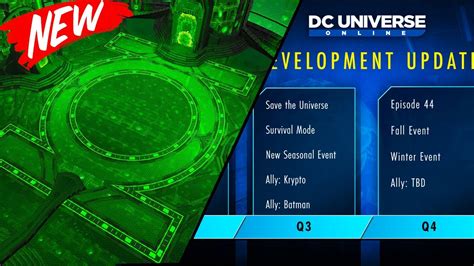 SURVIVAL MODE IS COMING NEW SEASONAL DCUO Development Update