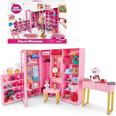 Mini Brands Mini Fashion Dream Wardrobe By ZURU Doll Playset Amazon