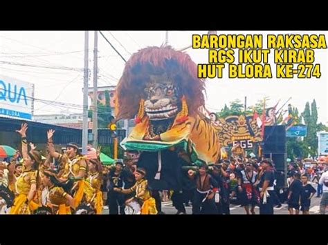 Rgs Laskar Sentono Meriahkan Hut Kabupaten Blora Ke Barongan