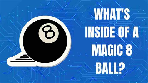 Whats Inside Of A Magic 8 Ball Magic 8 Ball