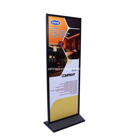 Double Sides Banner Stand Billboard Stand For Indoor Promotion Use