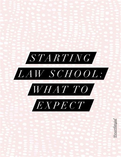 Starting Law School What To Expect