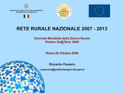 RETE RURALE NAZIONALE Giornata Mondiale Della Donna Rurale Ppt Scaricare