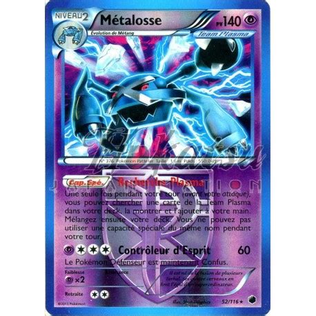 Compra PKM Reverse 052 116 Metagross NB09 Glaciación Plasma Pokemon