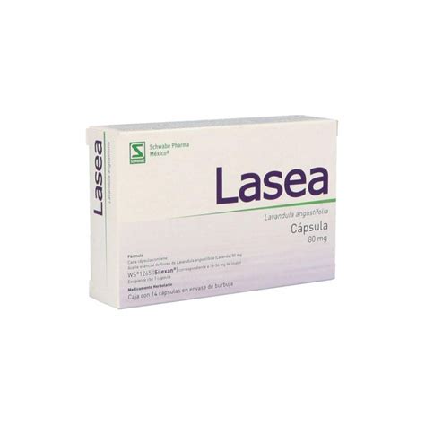 Lasea 80 Mg Caja Con 14 Cápsulas