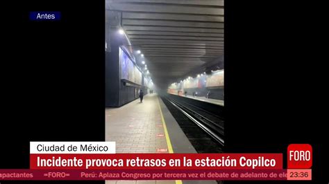 Foro TV on Twitter Incidente provoco humo y retrasos en la estación